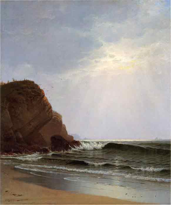 Oil painting for sale:A Cloudy Day, 1871
