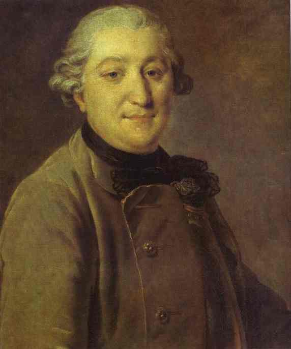 Oil painting:Portrait of Count I. G. Orlov. 1762