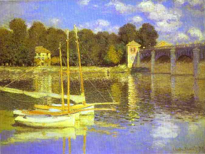 The Bridge at Argenteuil 1874.