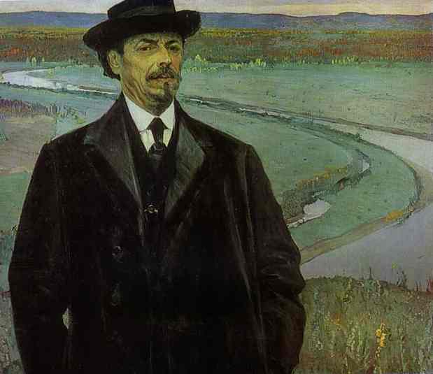 Oil painting:Self-Portrait. 1915