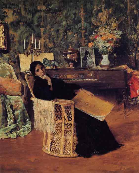 Oil painting for sale:In the Studio, 1892