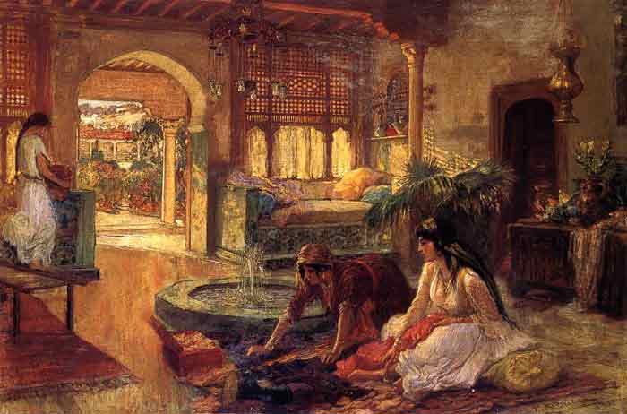 Oil painting for sale:Orientalist Interior, 1900