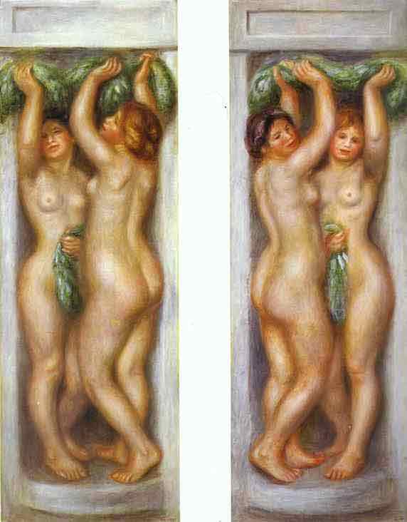 Caryatides. c. 1910