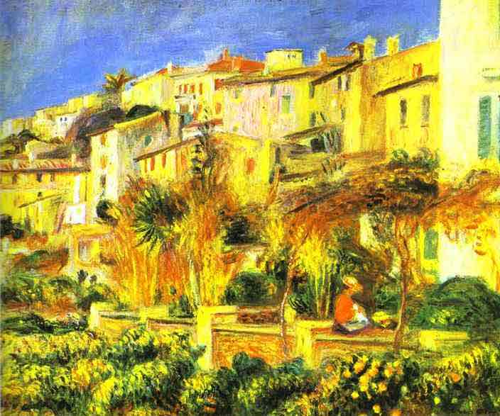 Terrace at Cagnes. 1905