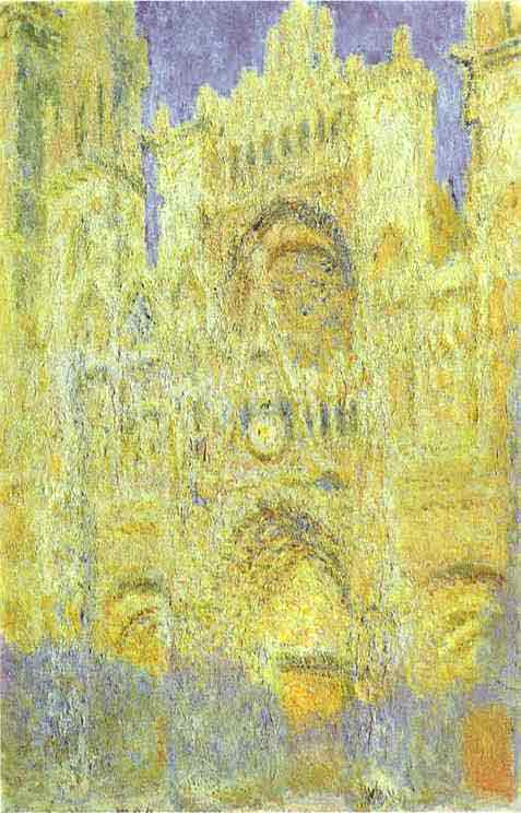 The Rouen Cathedral in the Evening. 1894.