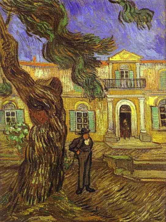 Tree and Man (in front of the Asylum of Saint-Paul, St. R