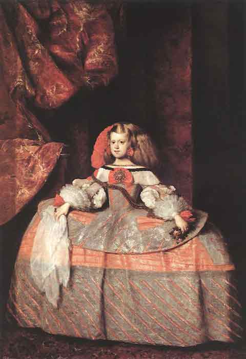 Oil painting for sale:The Infanta Don Margarita de Austria, c.1660