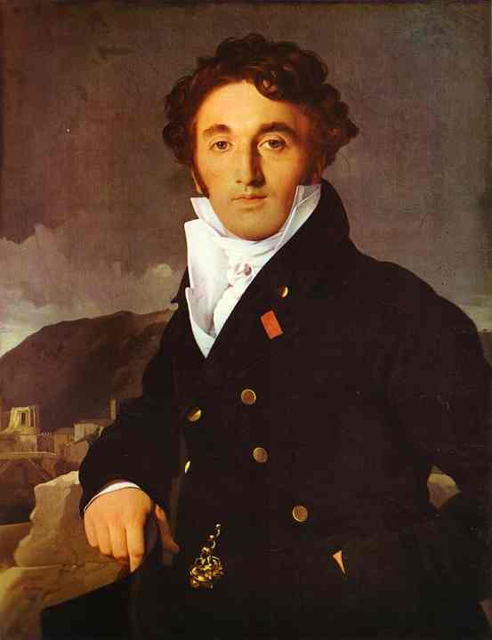 Oil painting:Portrait of Charles-Joseph-Laurent Cordier. 1811