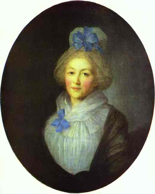 Oil painting:Portrait of Princess A. A. Dolgorukaya, n