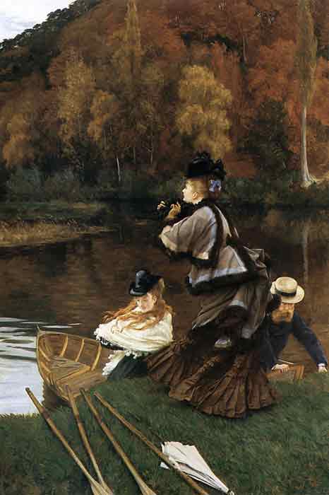 Oil painting for sale:Autumn on the Thames, c.1871-1872