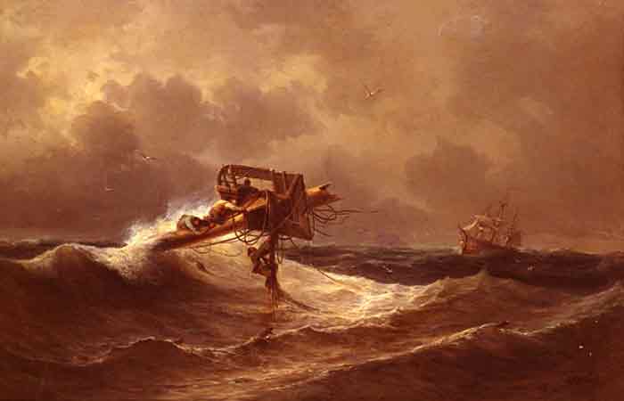 Oil painting for sale:The Rescue, 1849