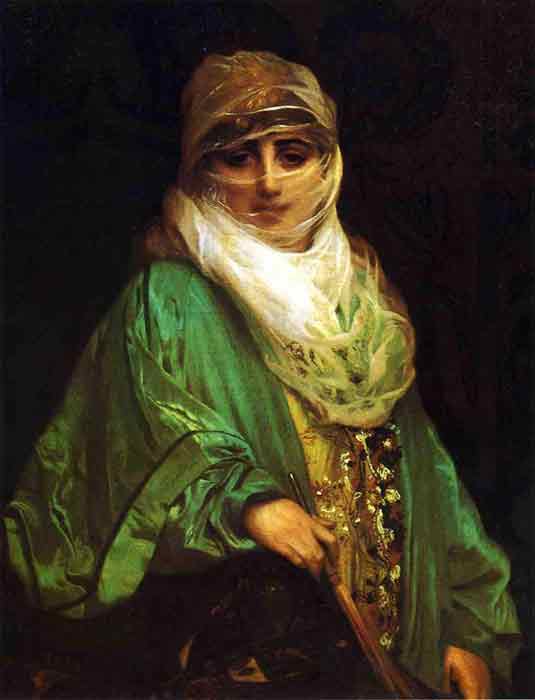 Oil painting for sale:Femme De Constantinople , 1876