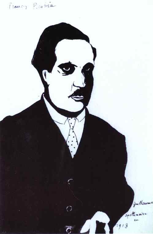 Oil painting:Guillaume Apollinaire in 1913