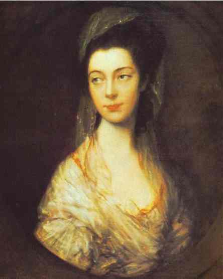 Oil painting:Mrs. Christopher Horton, later Anne, Duchess of Cumberland. 1766