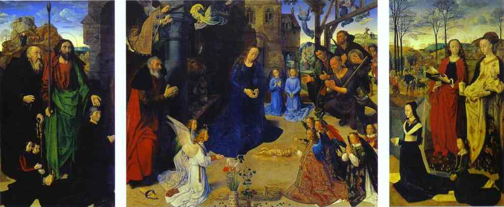 Oil painting:Portinari Altar. 1476