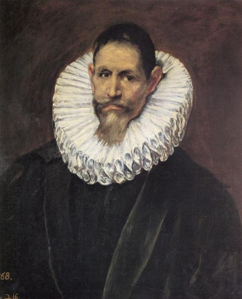 Oil painting:Portrait of Jeronimo de Cevallos. c. 1605-1610