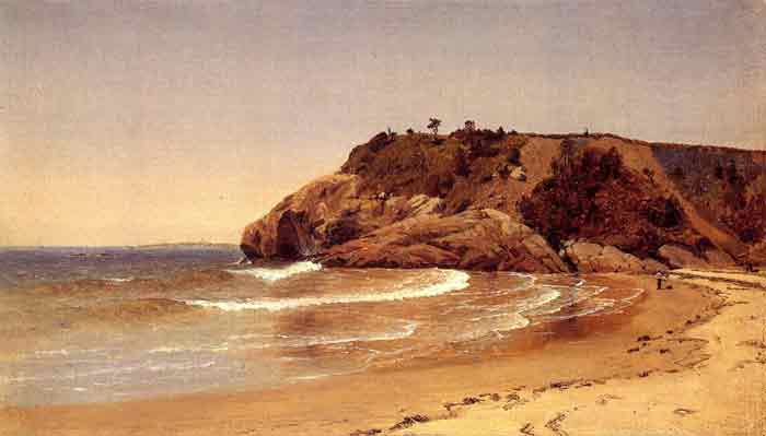 Oil painting for sale:Manchester Beach, 1865