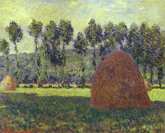 Haystack at Giverny 1884-1889.