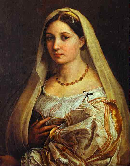 La Donna Velata. c. 1514-1516