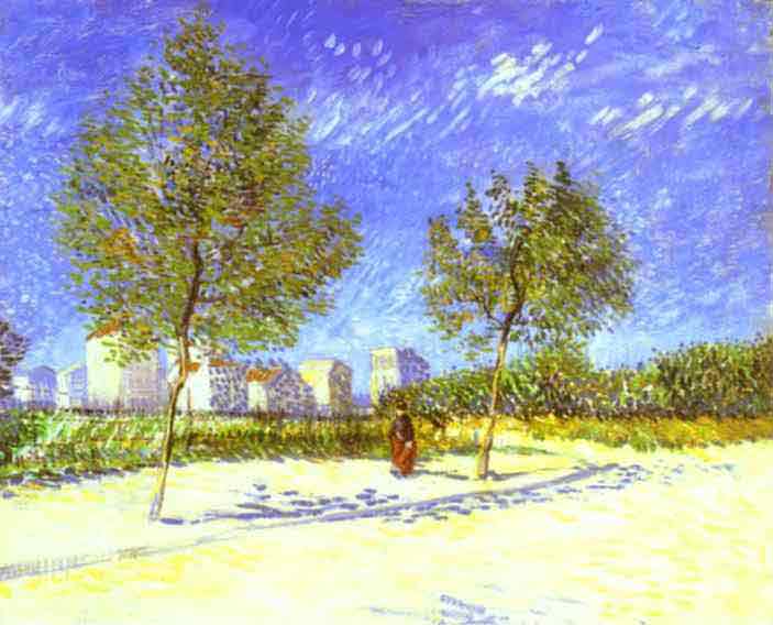 On the Outskirts of Paris. 1887