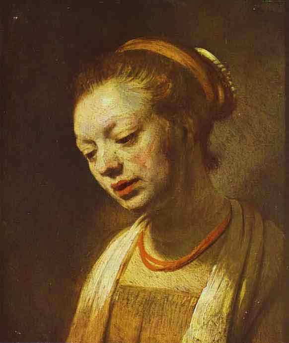 Portrait of a Young Girl. c. 1645