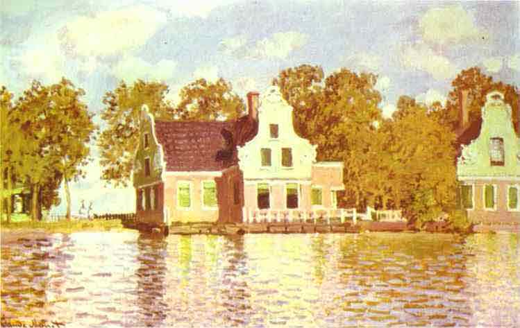 The House on the River Zaan in Zaandam 1871.