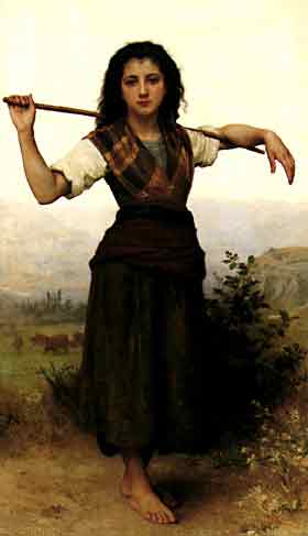 The Shepherdess,1889