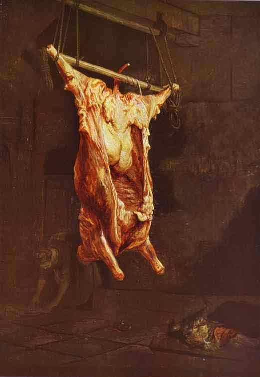 The Slaughtered Ox. c. 1638