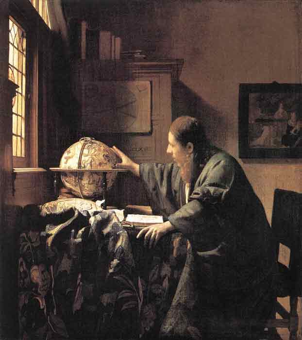 Oil painting for sale:The Astronomer, c.1668