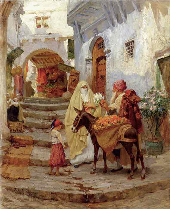Oil painting for sale:The Orange Seller, 1920
