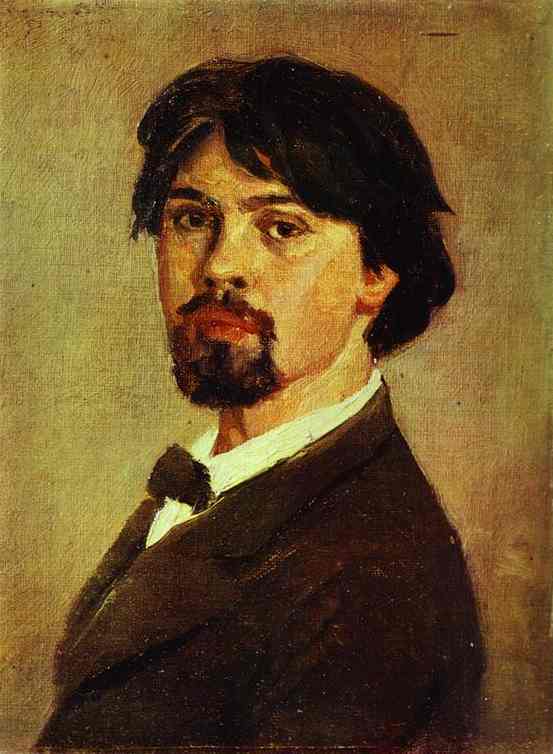 Oil painting:Self-Portrait. 1879