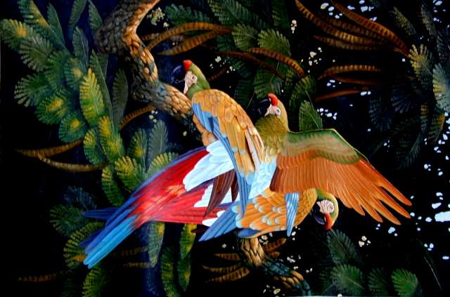 Oil painting for sale:birds-036