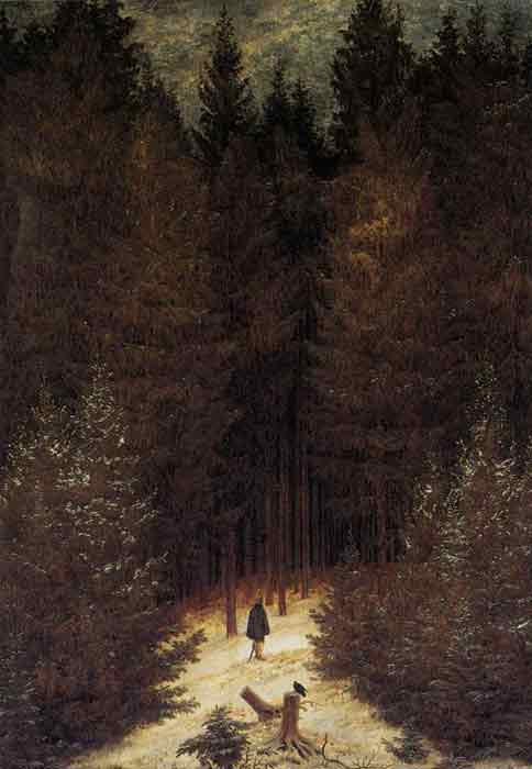 Oil painting for sale:The Chasseur in the Forest, 1814