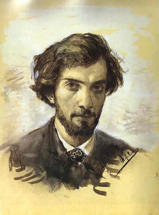 Oil painting:Self-portrait. 1880