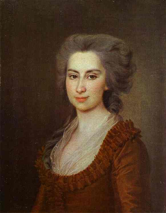Oil painting:Portrait of Countess N. F. Vorontsova. 1780