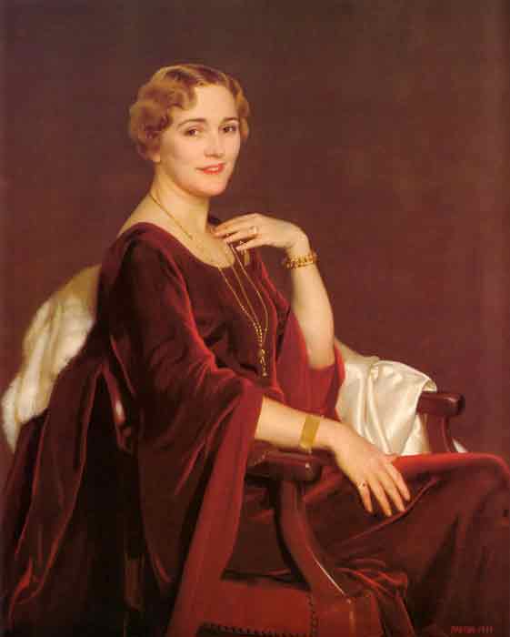 Oil painting for sale:Portrait of Mrs. Charles Frederic Toppan, 1935