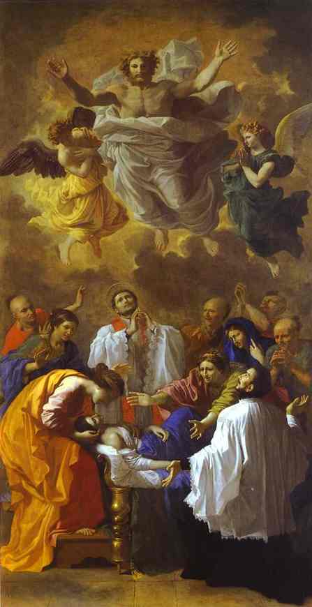 Oil painting:The Miracle of St. Francis Xavier. 1641