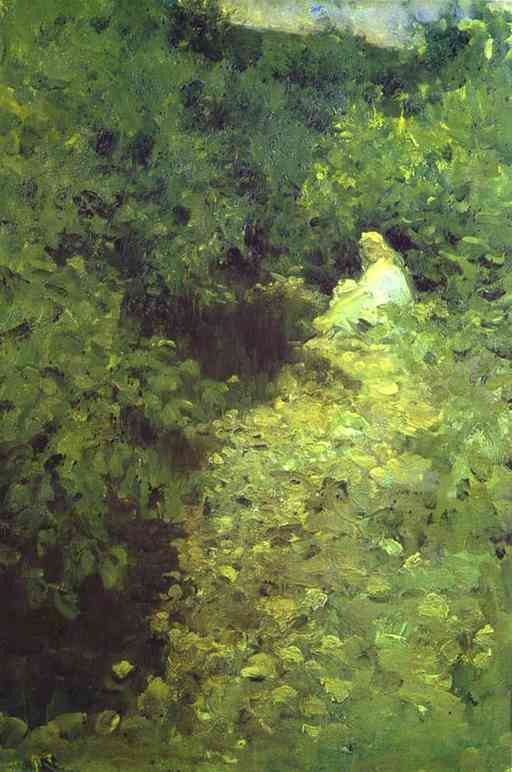 Oil painting: A Brook. 1902