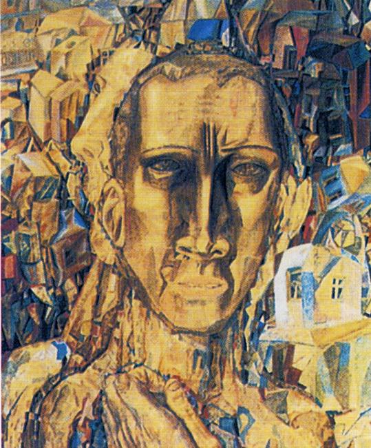 Oil painting:Defeater of the City. 1914