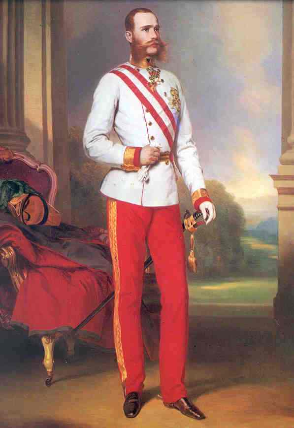 Oil painting:Emperor Franz Josef.