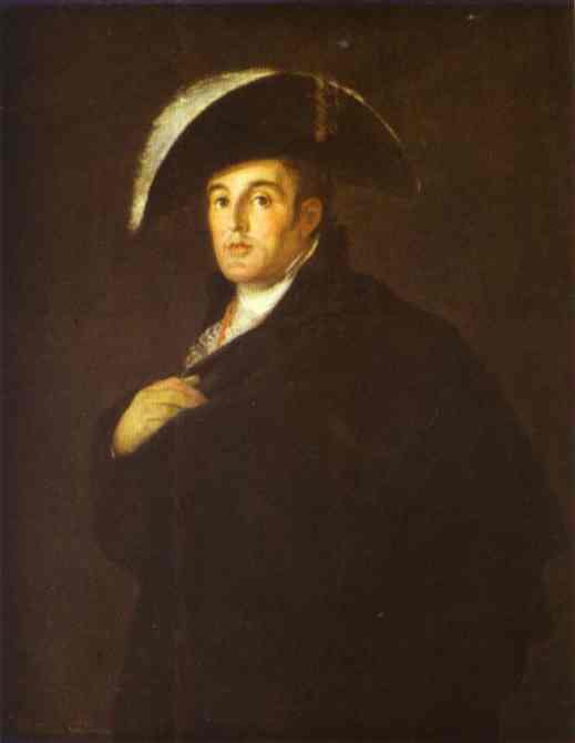 Oil painting:Goya? The Duke of Wellington. 1812