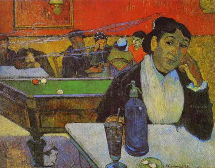 Oil painting:Night Caf
