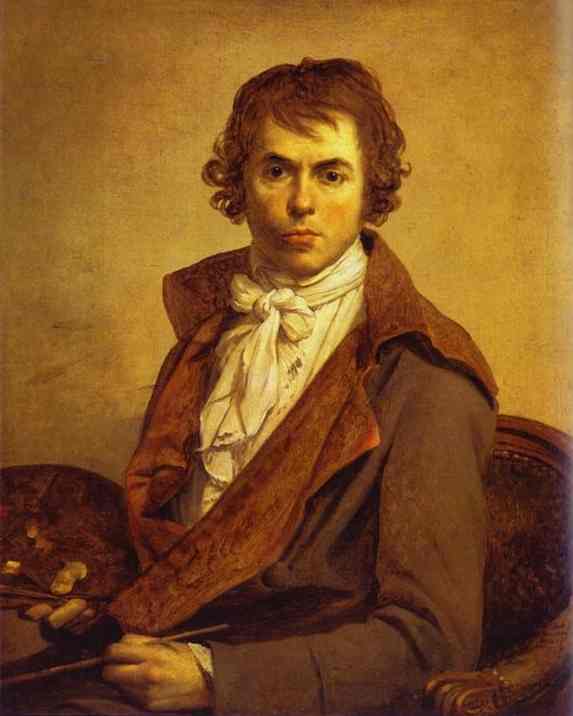 Oil painting:Self-Portrait. 1794