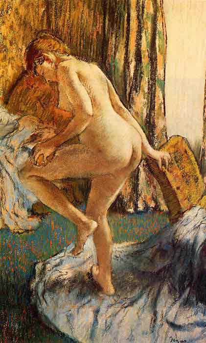 Oil painting for sale:After the Bath, c.1883