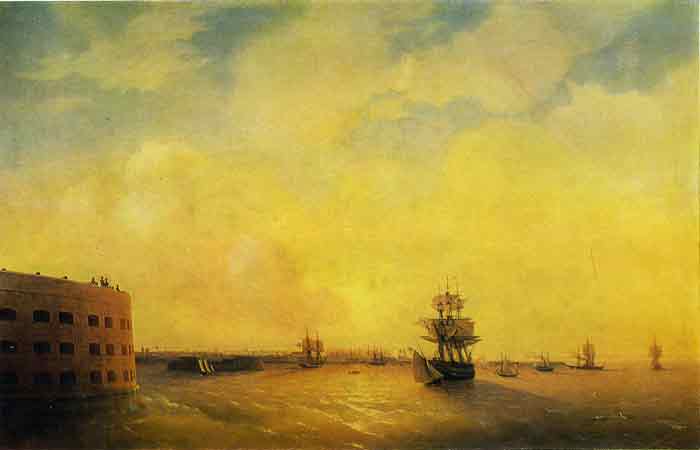 Oil painting for sale:Kronstadt, 1844
