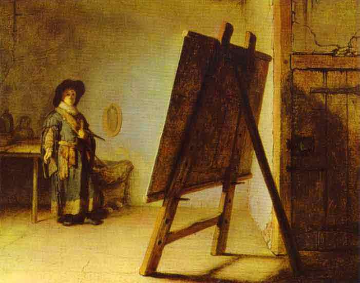 An Artist in His Studio. c.1629