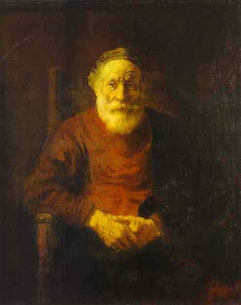 An Old Man in Red. 1652