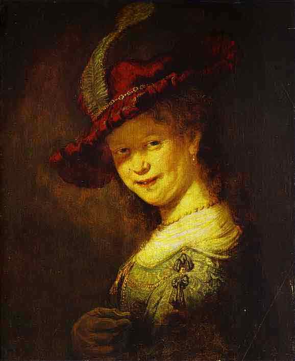 Portrait of Saskia. 1633