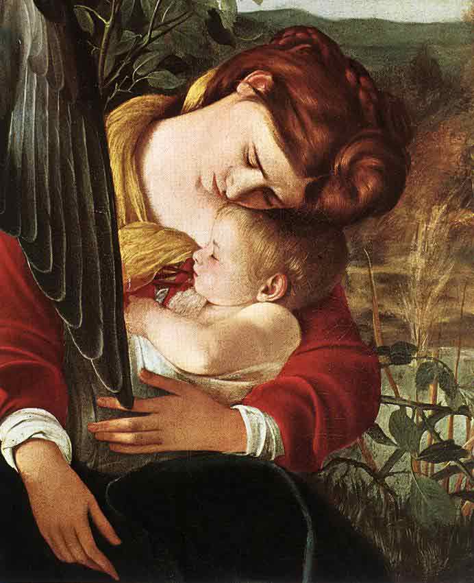 Rest on Flight to Egypt (detail)