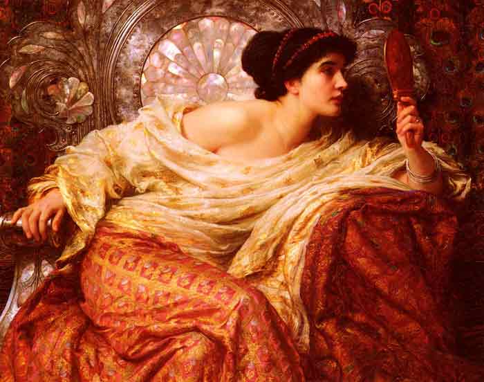 Oil painting for sale:The Mirror, 1896